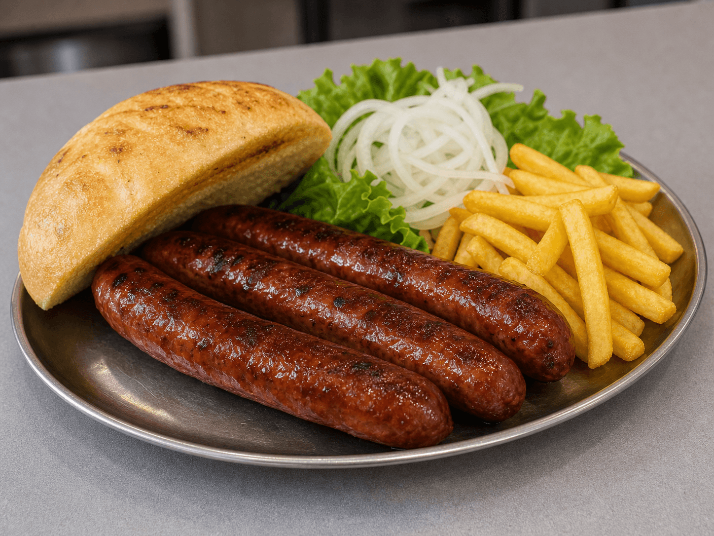 Domaća kobasica 250g — Sa roštilja